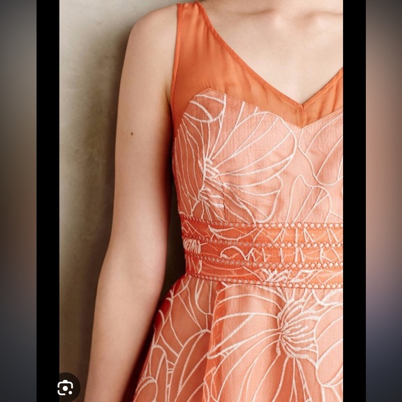 Anthropologie Calendula Dress - Picture 3 of 11